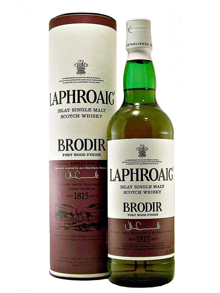 Laphroaig Brodir Port Wood Finish Single Malt Scotch Whisky 700mL
