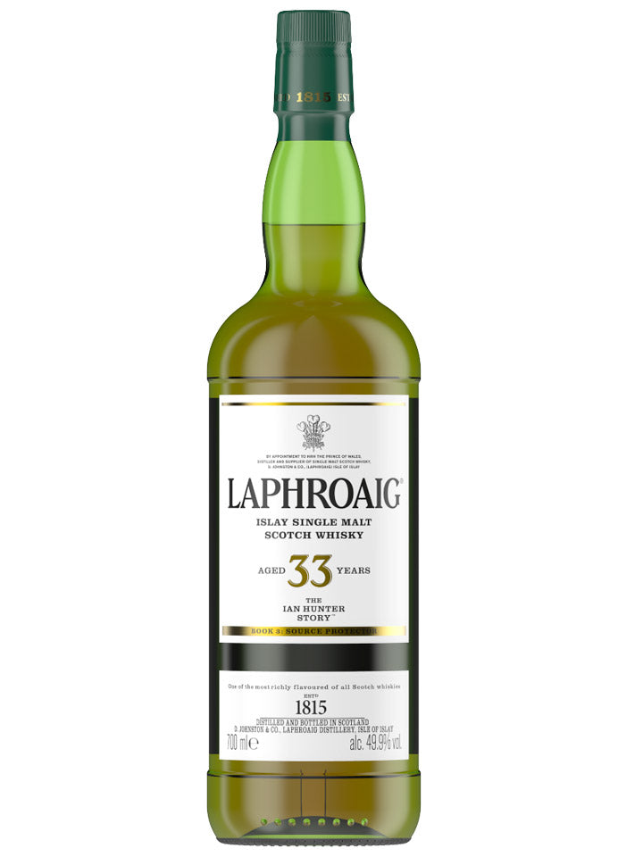 Laphroaig 33 Year Old The Ian Hunter Story Book #3 Limited Edition Single Malt Scotch Whisky 700mL