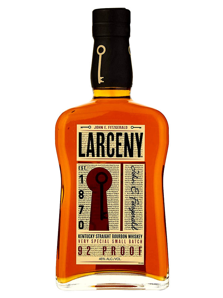 Larceny 92 Proof Small Batch Kentucky Straight Bourbon Whiskey 1L