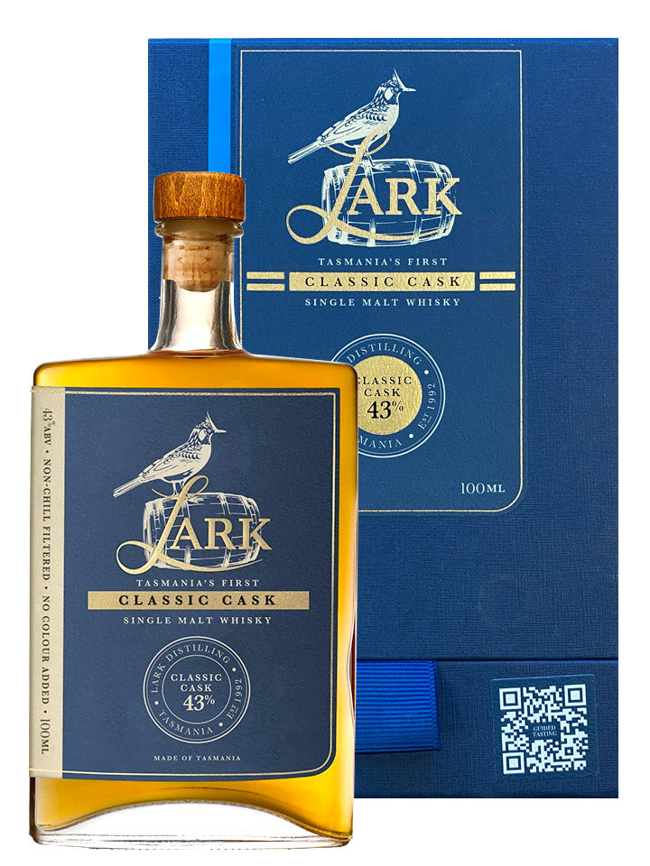 Lark Classic Cask Single Malt Australian Whisky Miniature 100mL
