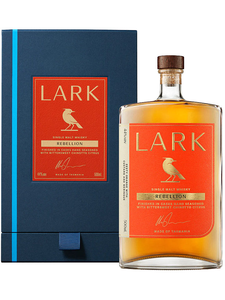 Lark Rebellion Single Malt Australian Whisky 500mL – The Drink Society