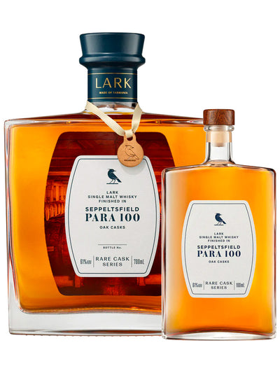 Lark Rare Cask Seppeltsfield Para 100 Release 2 Single Malt Australian Whisky 700mL