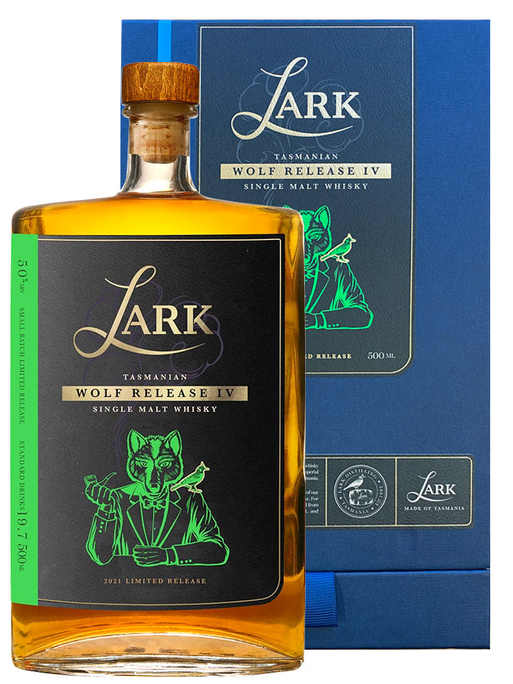 Lark Wolf Release IV Single Malt Australian Whisky 500mL