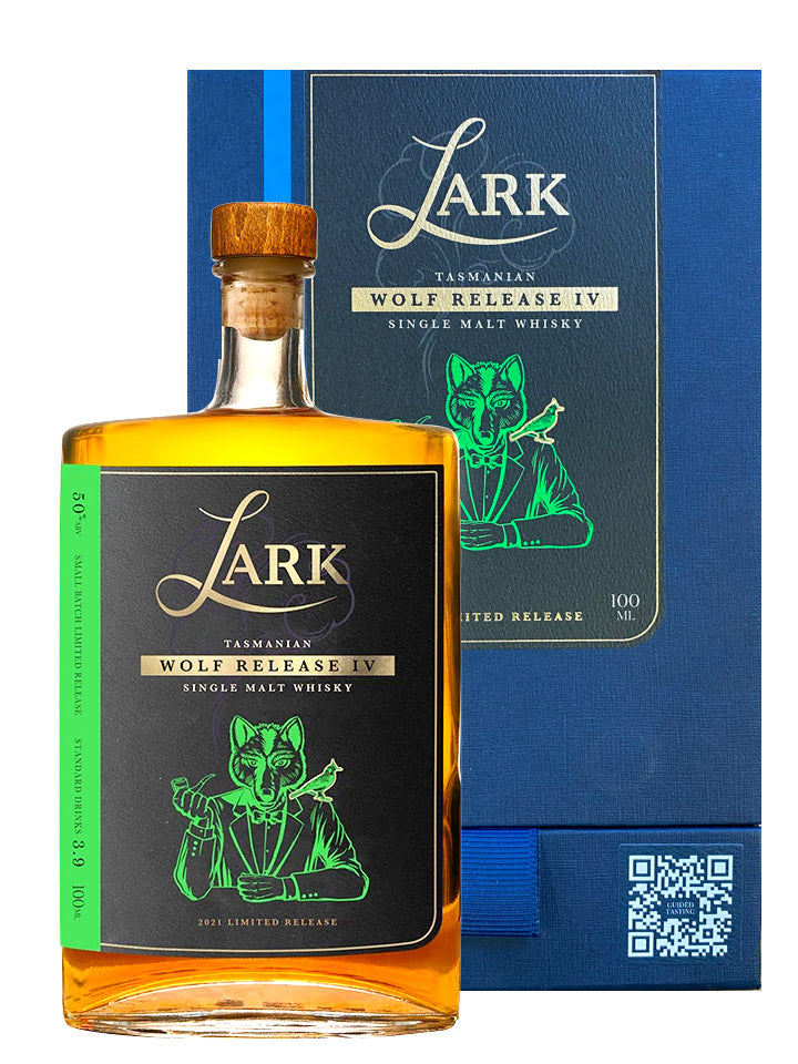 Lark Wolf Release IV Single Malt Australian Whisky Miniature 100mL