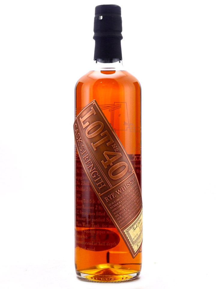 Lot No. 40 Cask Strength Third Edition Canadian Rye Whiskey 700mL