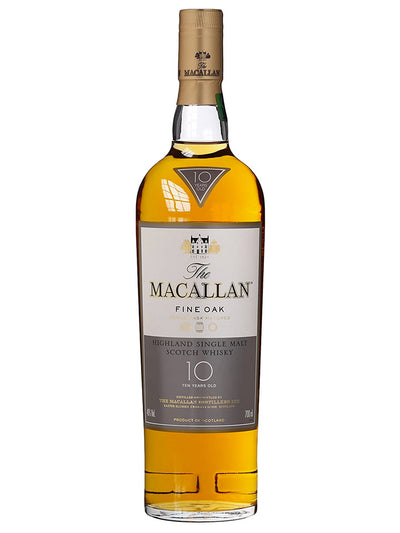 The Macallan 10 Year Old Fine Oak Single Malt Scotch Whisky 700mL