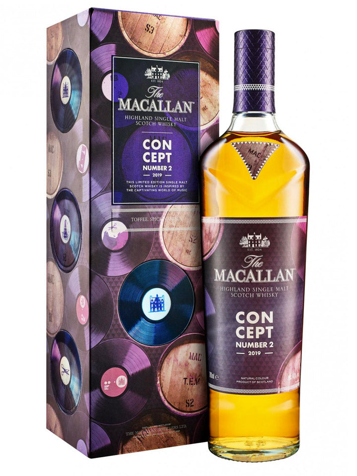 The Macallan 2019 Concept Number 2 Single Malt Scotch Whisky 700mL