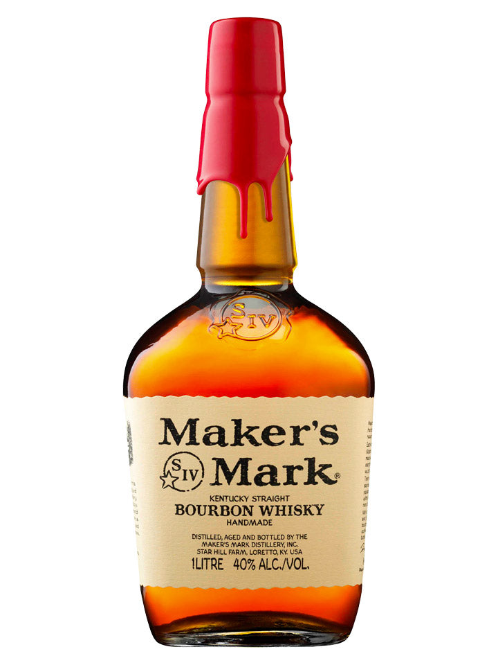 Makers Mark Kentucky Straight Bourbon Whiskey 1L