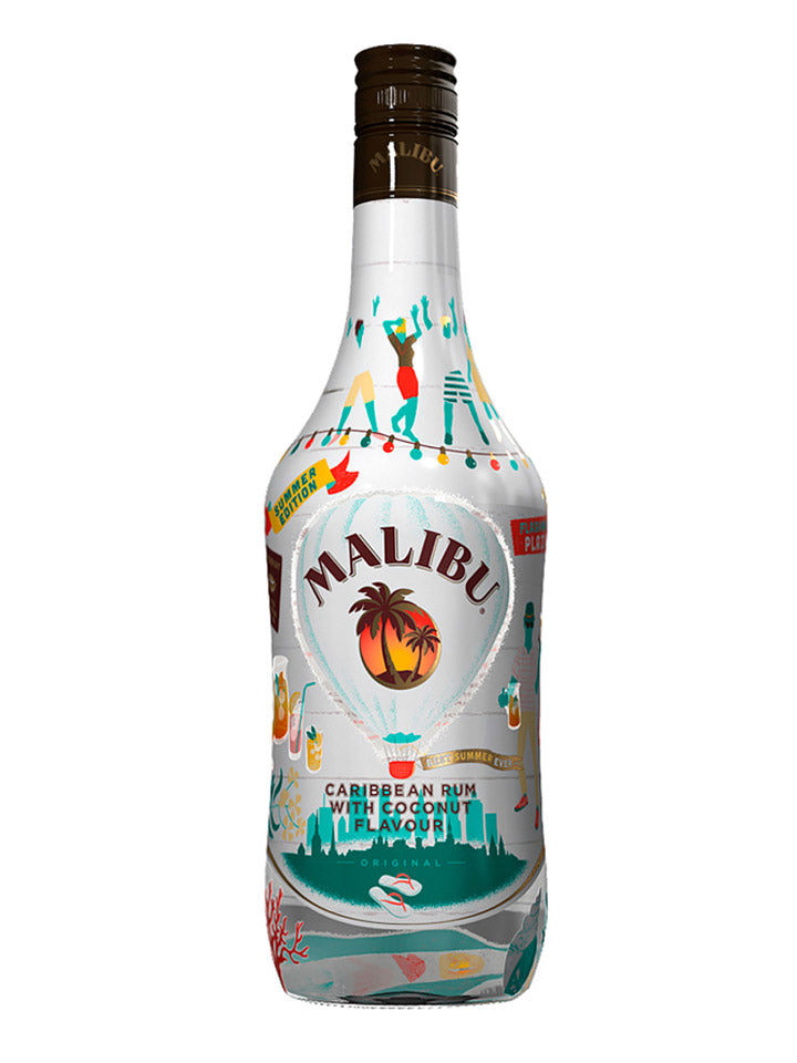 Malibu Cruise Limited Edition Design Caribbean Rum Liqueur 1L