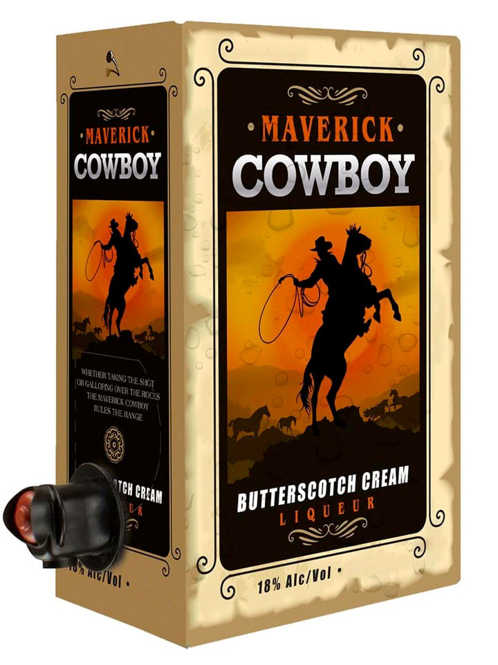 Maverick Cowboy Butterscotch Cream Liqueur 1.75L