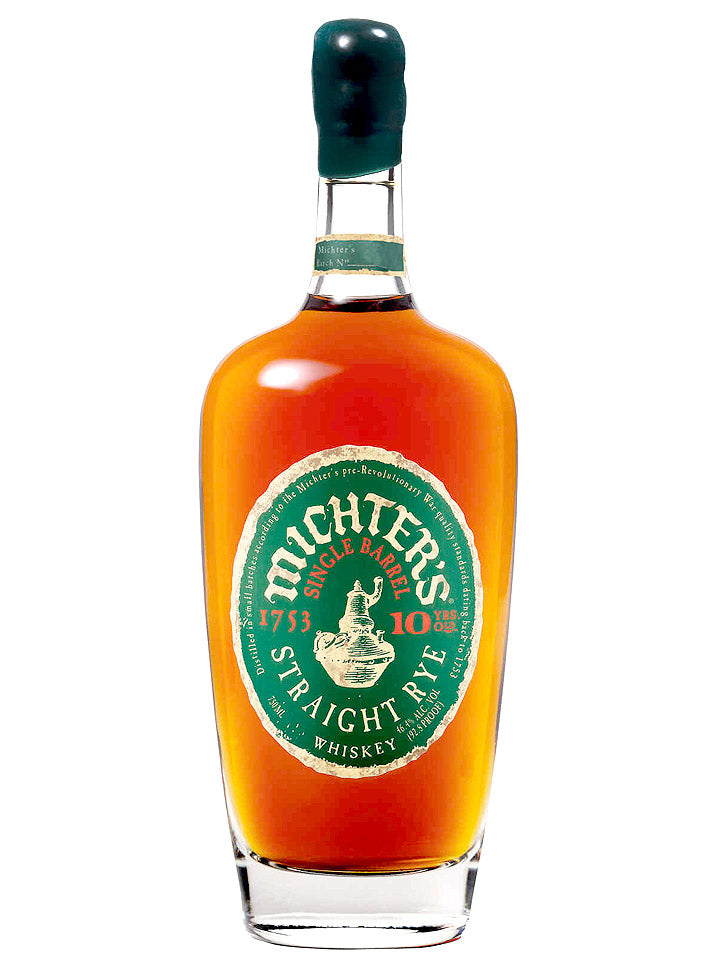 Michter's 10 Year Old Single Barrel Kentucky Straight Rye Whiskey 750mL