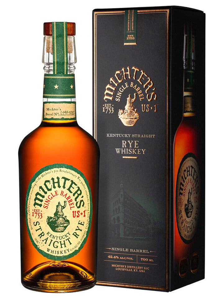 Michter's US 1 Single Barrel Straight Rye Whiskey With Gift Box 700mL