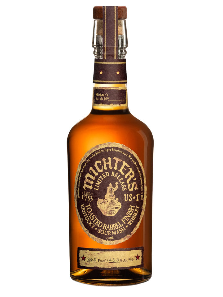 Michter's US 1 Toasted Barrel Finish Limited Release Kentucky Sour Mash Whiskey 750mL