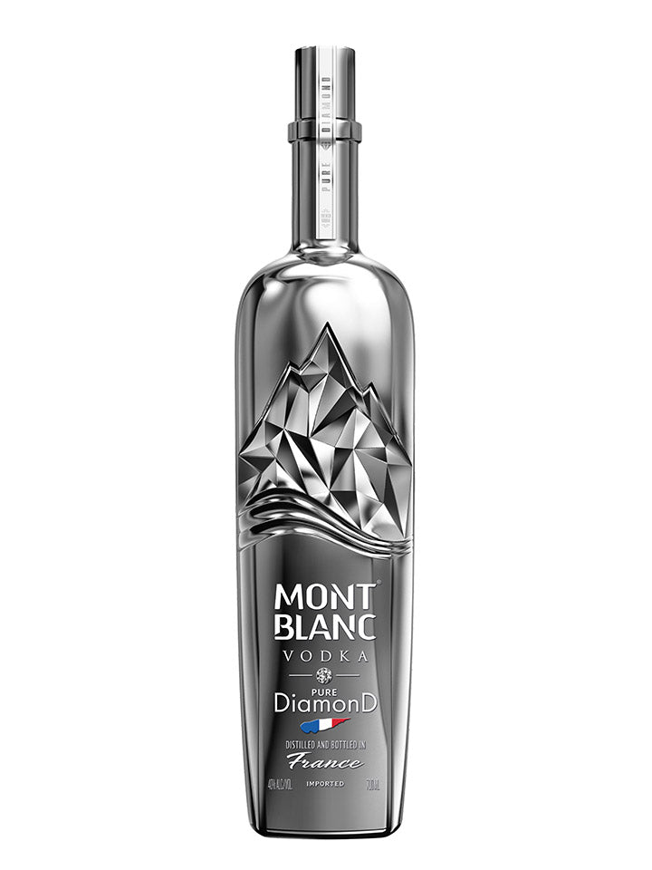 Mont Blanc Pure Diamond Limited Edition Premium French Vodka 700mL