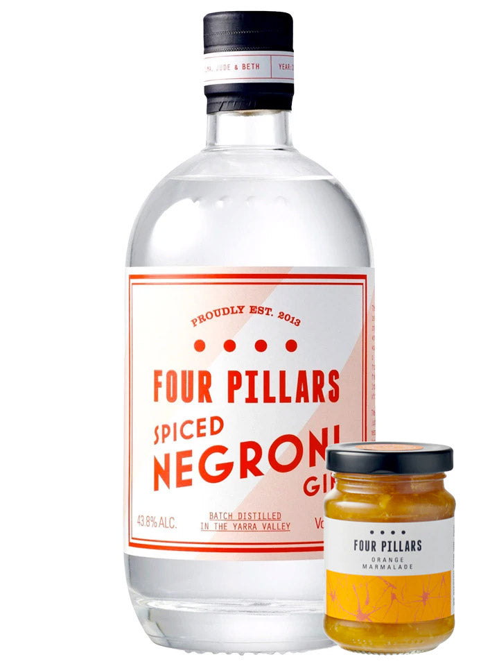 Four Pillars Spiced Negroni Gin + Marmalade 700mL