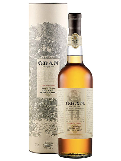 Oban 14 Year Old Single Malt Scotch Whisky 700mL