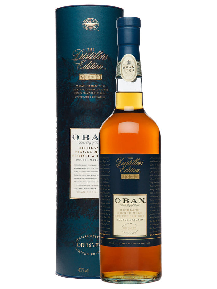 Oban Distillers Edition Limited Edition 2021 Single Malt Scotch Whisky 700mL