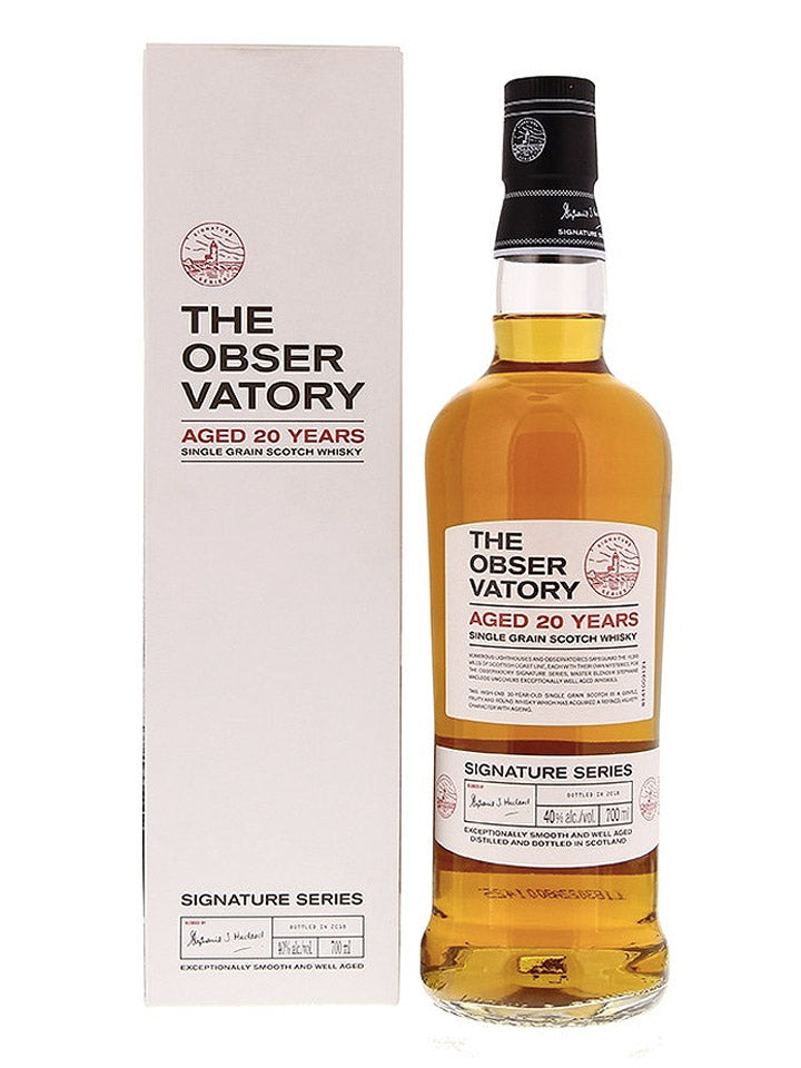The Observatory Greign 20 Year Old Single Grain Whisky 700mL