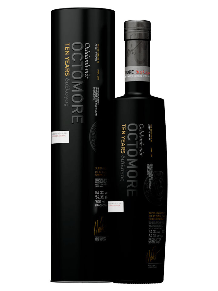 Bruichladdich Octomore 11.4 10 Year Old Islay Single Malt Scotch Whisky 700mL