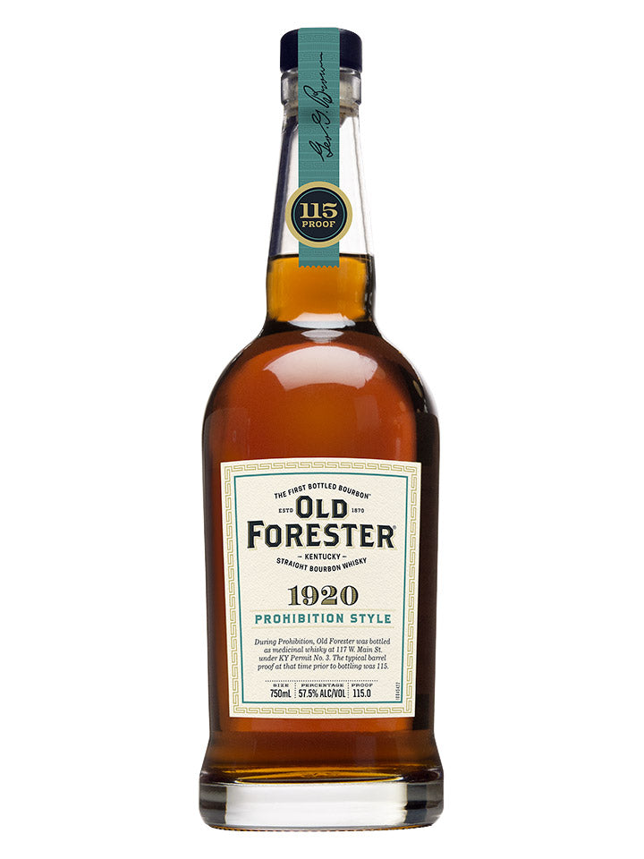 Old Forester 1920 Prohibition Style Kentucky Straight Bourbon Whisky 750mL