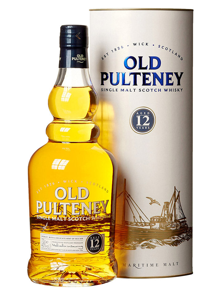 Old Pulteney 12 Year Old Single Malt Scotch Whisky 700mL