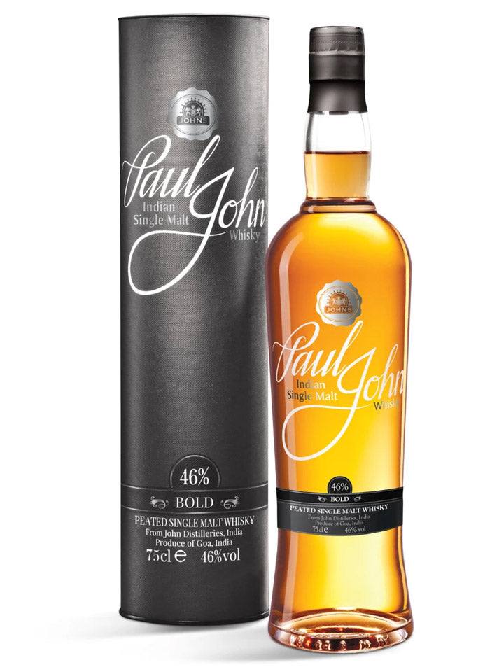 Paul John Bold Peated Single Malt Indian Whisky 750mL