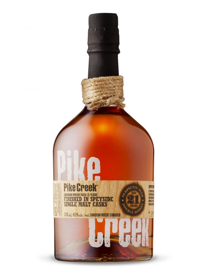 Pike Creek 21 Year Old Speyside Cask Finish Canadian Whisky 750mL