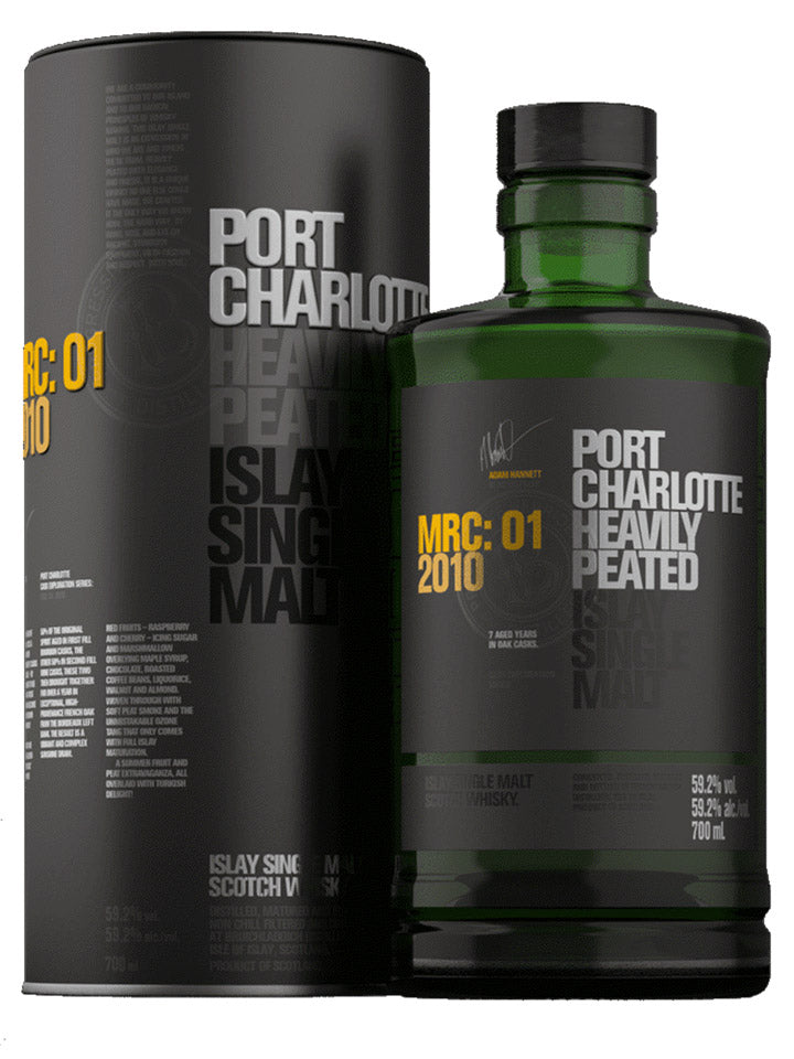 Bruichladdich Port Charlotte MRC:01 2010 Islay Single Malt Scotch