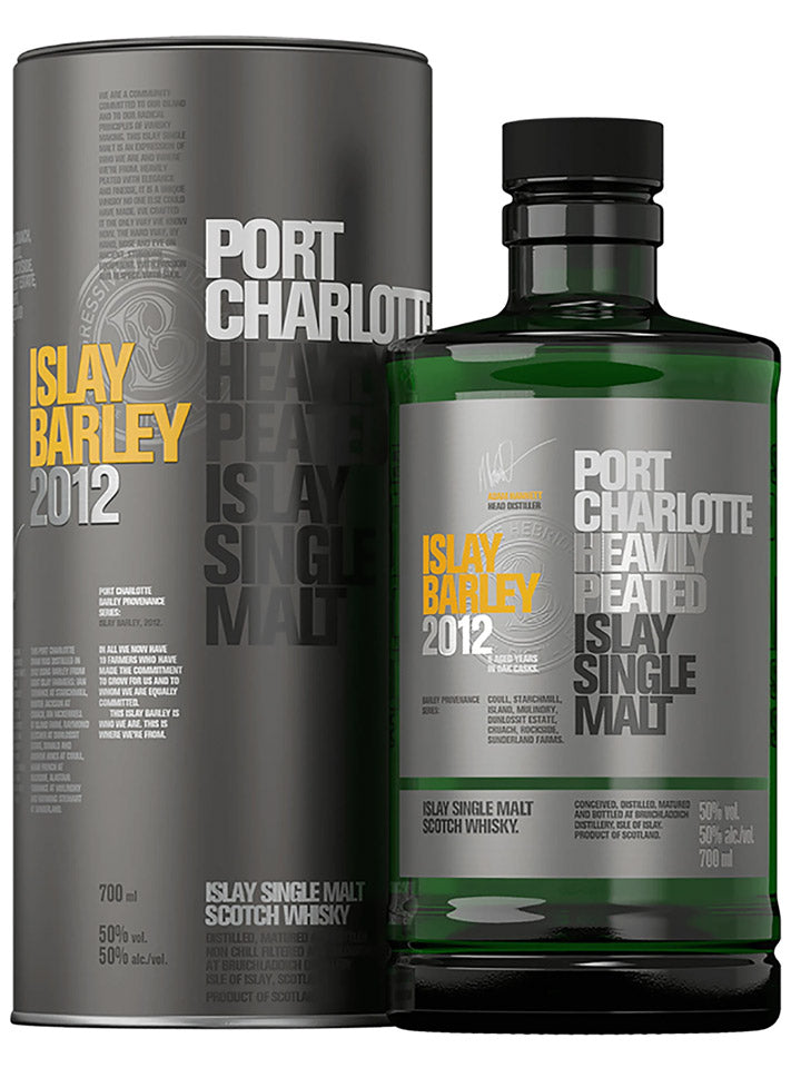 Bruichladdich Port Charlotte Islay Barley 2012 Single Malt Scotch