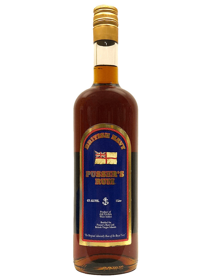 Pusser's British Royal Navy Blue Label 42% Rum 1L