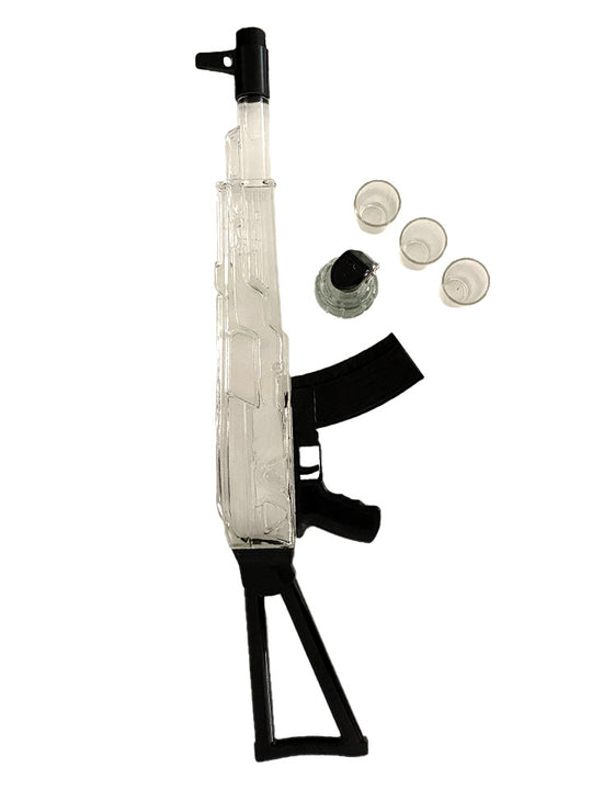 カラシニコフ ウォッカ RED ARMY VODKA AK-47 Red Army AK-47 Russian Vodka with Grenade & 3 Shot Glasses
