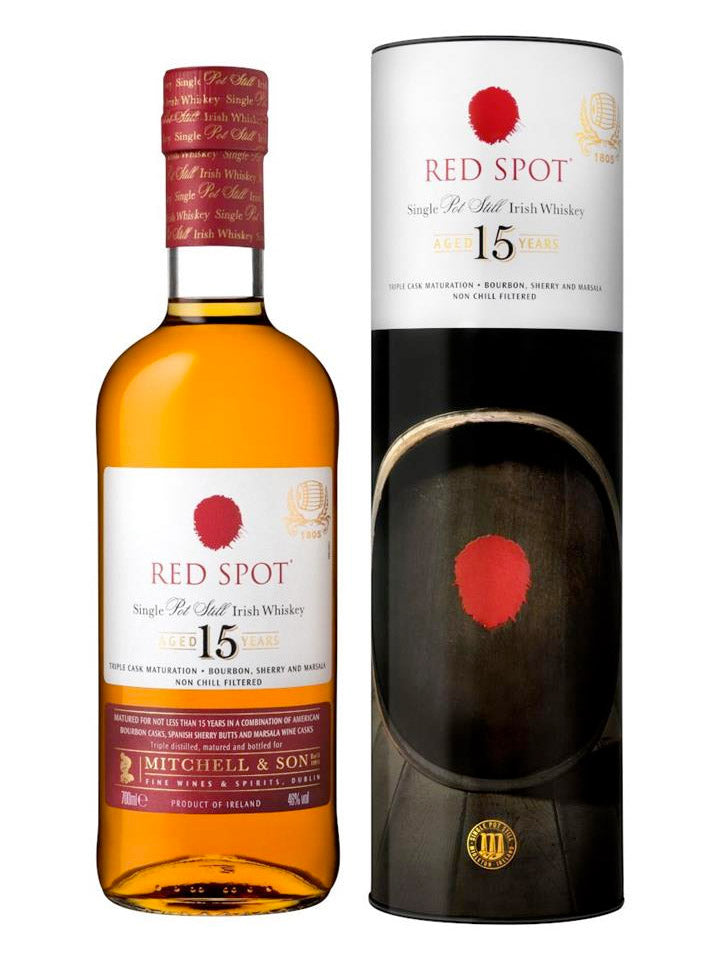 Red Spot 15 Year Old Single Pot Still Irish Whiskey 700mL