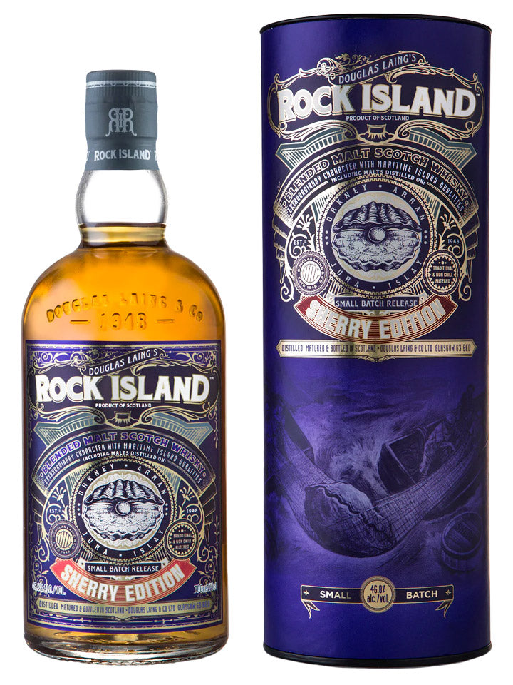 Rock (Oyster) Island Sherry Edition Blended Malt Scotch Whisky 700mL