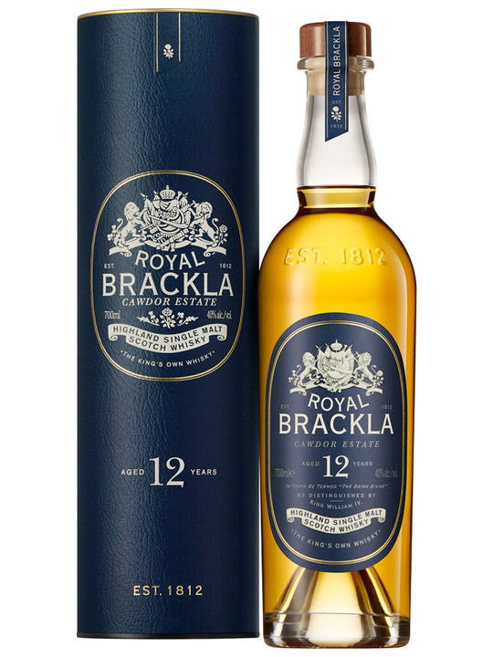 Royal Brackla 12 Year Old Highland Single Malt Scotch Whisky 700mL