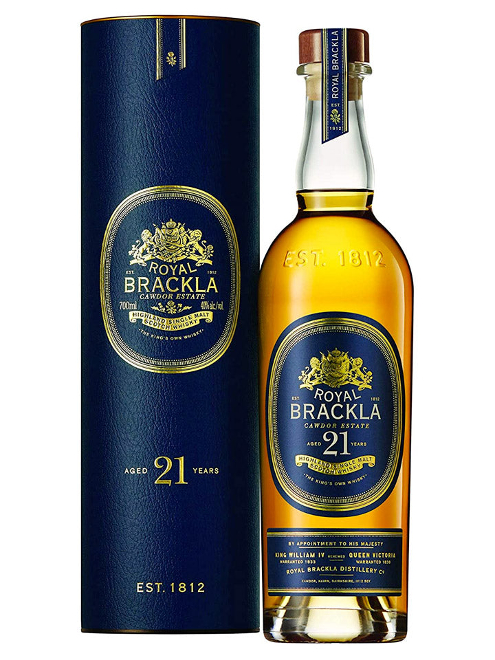 Royal Brackla 21 Year Old Highland Single Malt Scotch Whisky 700mL