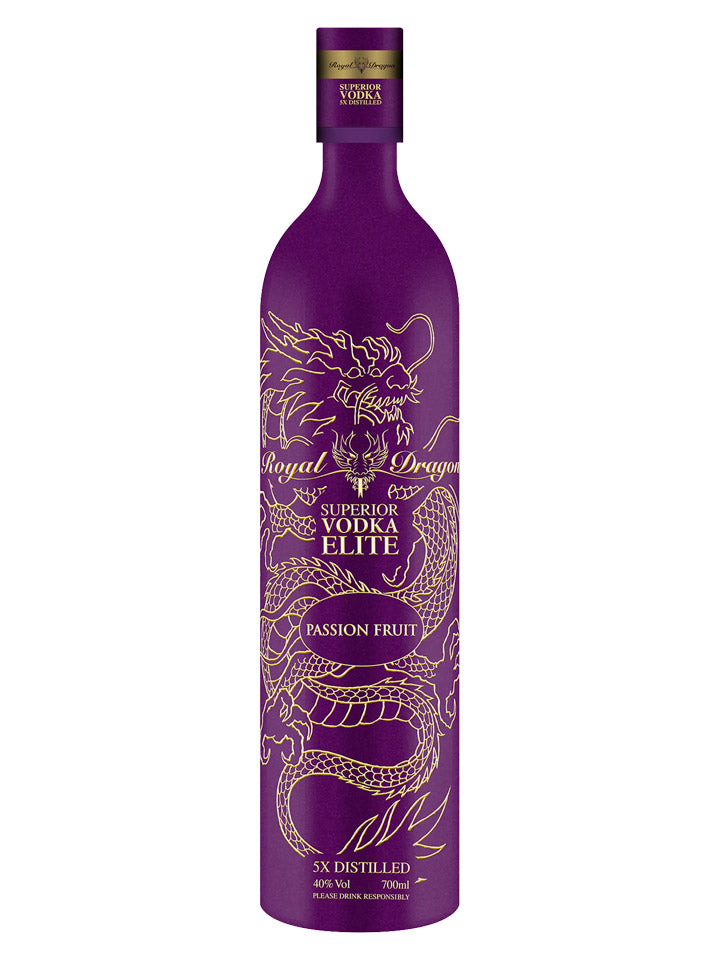 Royal Dragon Elite Passionfruit Flavoured Vodka 700mL