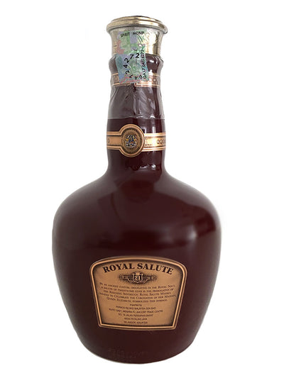 Chivas Regal Royal Salute 21 Year Old Wade Ceramic Red Scotch Whisky 500mL