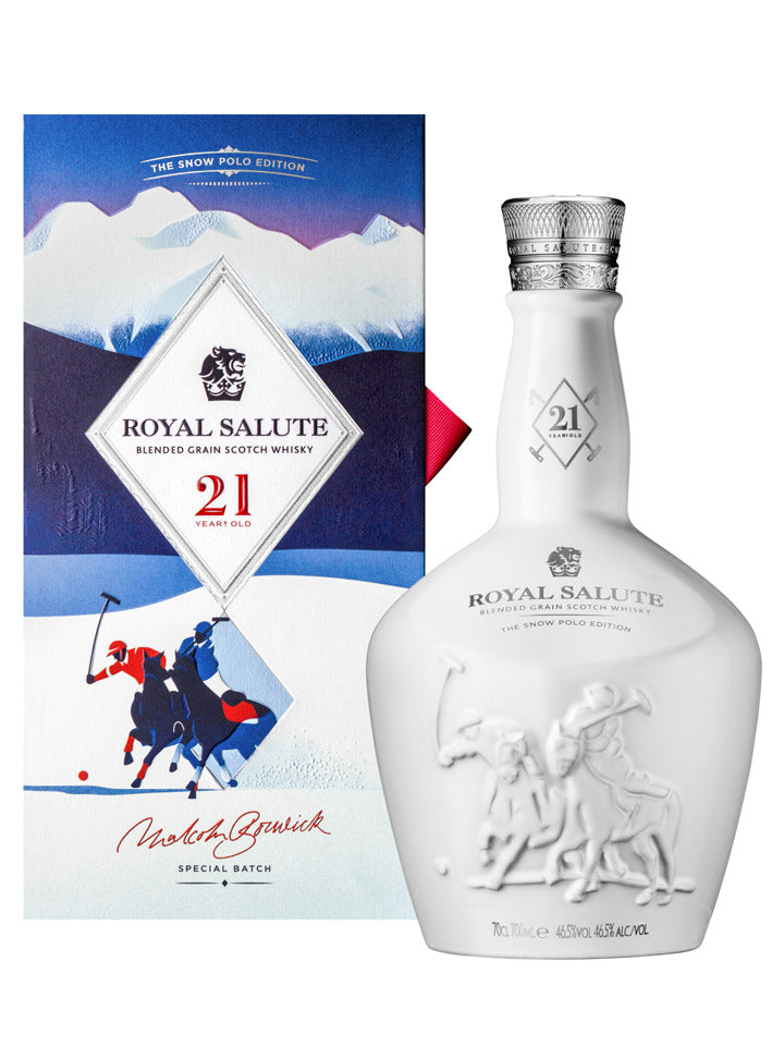 Royal Salute Snow Polo Edition 21 Year Old Blended Scotch Whisky