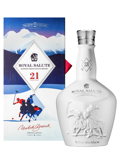 Royal Salute Snow Polo Edition 21 Year Old Blended Scotch Whisky 700mL