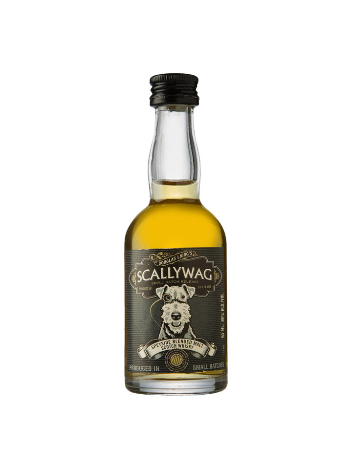 Scallywag Speyside Blended Malt Scotch Whisky Glass Miniature 50mL