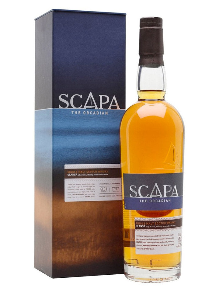 Scapa The Orcadian Glansa Single Malt Scotch Whisky 700mL