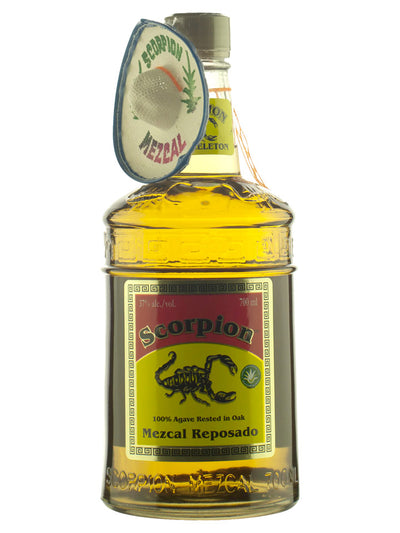 Scorpion Mezcal Reposado With Real Scorpion + Mexican Hat 700mL
