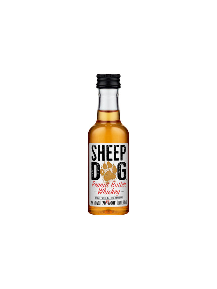 Sheep Dog Peanut Butter Flavoured Whiskey Liqueur Miniature 50mL