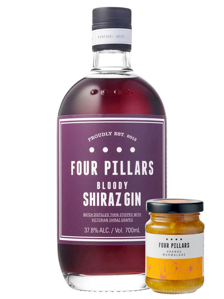 Four Pillars Bloody Shiraz Gin 2020 + Marmalade 700mL