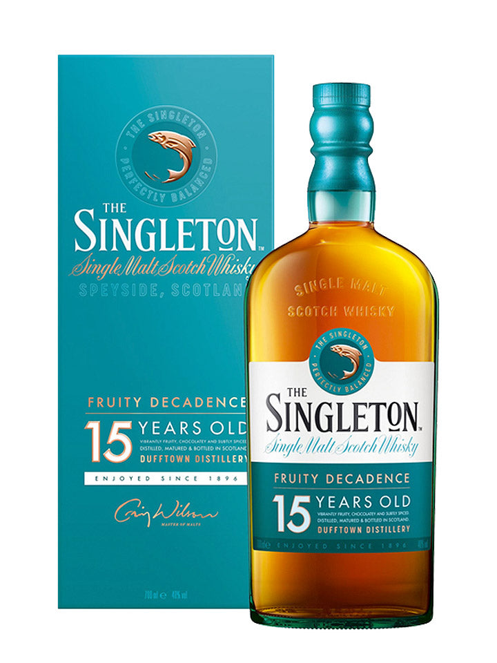 Singleton of Dufftown 15 Year Old Single Malt Scotch Whisky 700mL