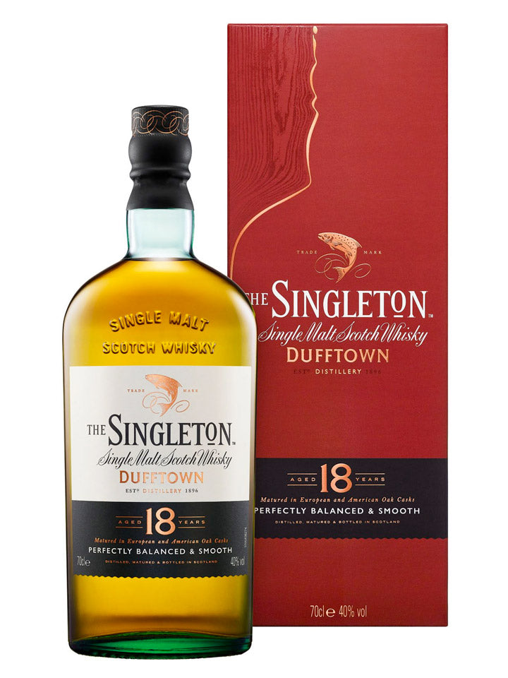 Singleton of Dufftown 18 Year Old Single Malt Scotch Whisky 700mL