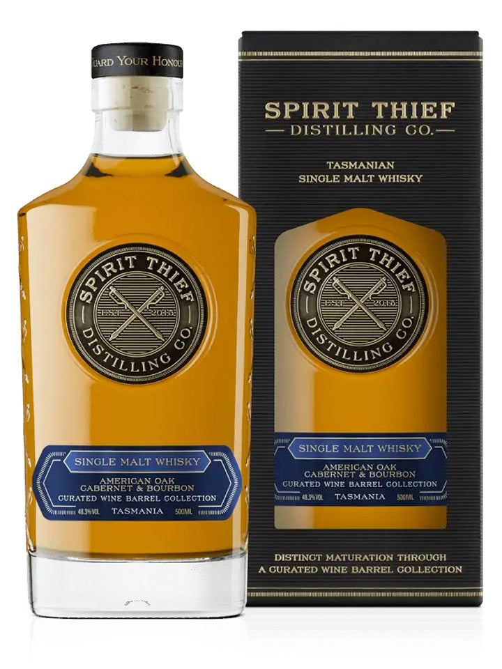 Spirit Thief American Oak Cabernet & Bourbon Single Malt Australian Whisky 500mL