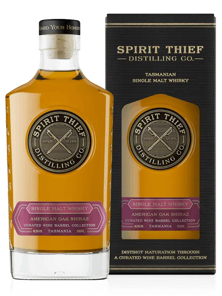 Spirit Thief American Oak Shiraz Single Malt Australian Whisky 500mL