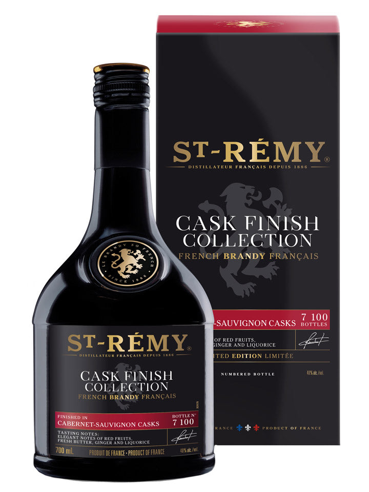 St Remy Cabernet Sauvignon Cask Finish French Brandy 700mL