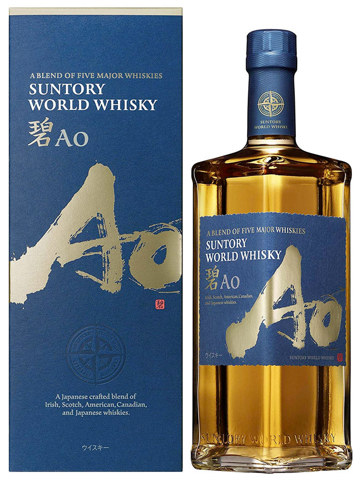 Suntory AO With Gift Box Blended World Whisky 700mL
